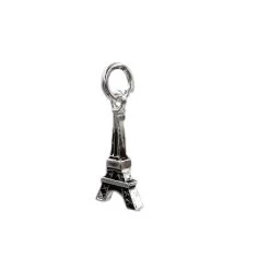 New 🌟 Charmalong™ Silver Plated Eiffel Tower Charm by Bead Landing™ 😀 -Deals Bead Landing Store 10633297 5