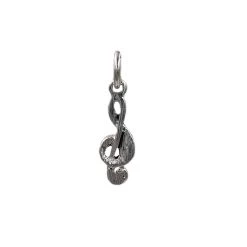 Deals 👏 Charmalong™ Silver Plated Music Charm by Bead Landing™ 🎉 -Deals Bead Landing Store 10633301 6