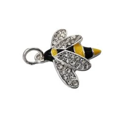 Brand new 🔥 Charmalong™ Silver Plated Bee Charm by Bead Landing™ 🔥 -Deals Bead Landing Store 10633364 7