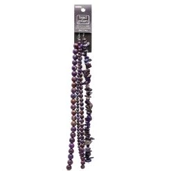 Best deal 🥰 Dark Purple Jasper Semi-Precious Beads Value Pack by Bead Landing™ 🎁 -Deals Bead Landing Store 10633468 3