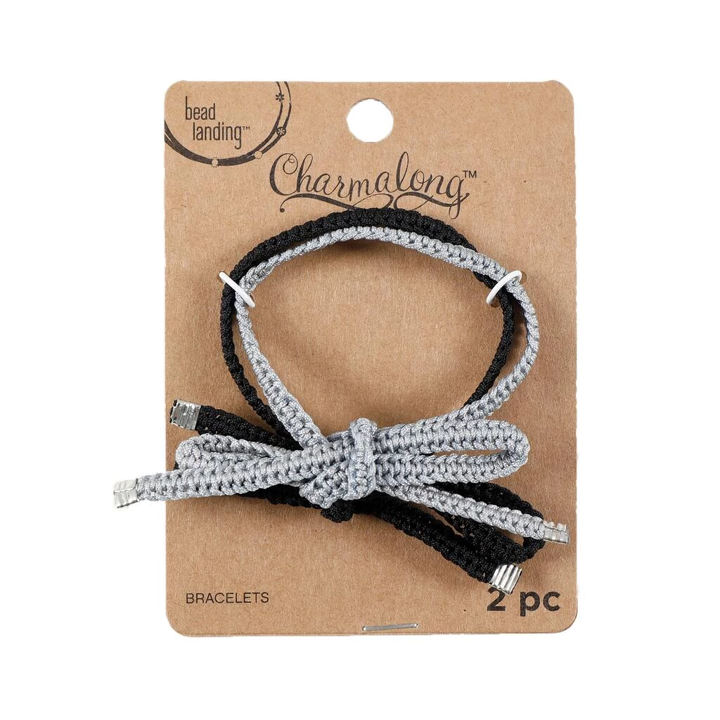 Coupon 😉 Charmalong™ Black & Gray Bracelets by Bead Landing™ ⭐ 6 Coupon 😉 Charmalong™ Black & Gray Bracelets by Bead Landing™ ⭐ - Image 4