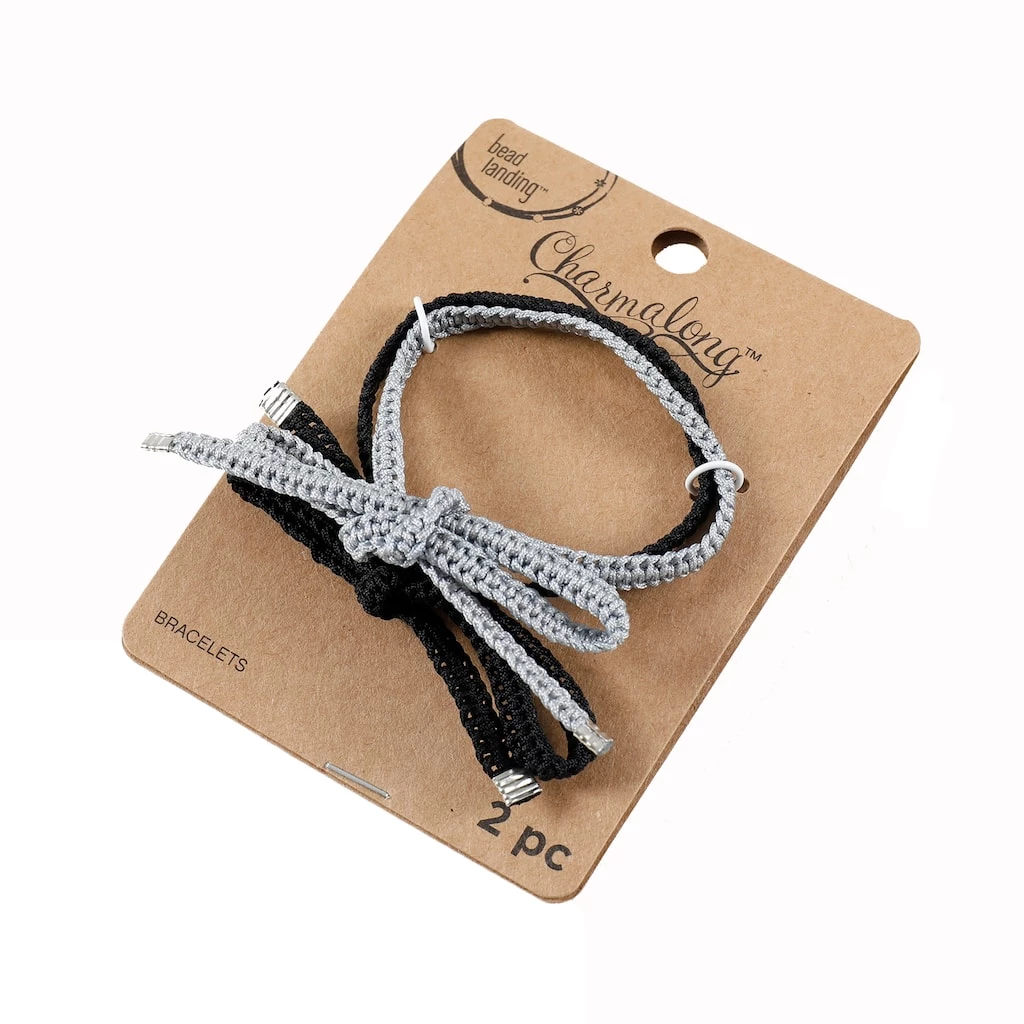 Coupon 😉 Charmalong™ Black & Gray Bracelets by Bead Landing™ ⭐ 5 Coupon 😉 Charmalong™ Black & Gray Bracelets by Bead Landing™ ⭐ - Image 3