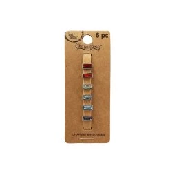 Cheap 🤩 12 Packs: 6 ct. (72 total) Charmalong™ Rainbow Rectangle Slider Charms by Bead Landing™ 😀 -Deals Bead Landing Store 10634850 1 1