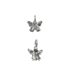 Discount 🛒 Charmalong™ Silver Plated Butterfly & Bee Charms by Bead Landing™ 🥰 -Deals Bead Landing Store 10635250 6
