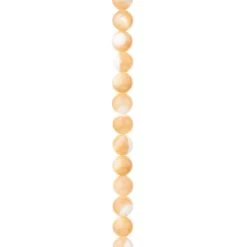 Top 10 ✔️ Natural Amber 👩 Mother of Pearl Round Beads, 6mm by Bead Landing™ 🧨