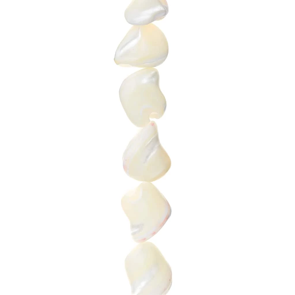 New ❤️ Natural White 👩 Mother of Pearl Swirl Beads, 7mm by Bead Landing™ 🧨 3 New ❤️ Natural White 👩 Mother of Pearl Swirl Beads, 7mm by Bead Landing™ 🧨
