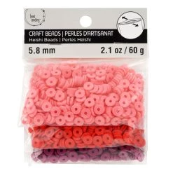 Discount 🎁 Red Heishi Craft Beads, 5.8mm by Bead Landing™ ✨
