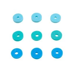 Best reviews of 🥰 12 Pack: Turquoise PVC Rondelle Spacer Heishi Beads, 5.8mm by Bead Landing™ 🎉 -Deals Bead Landing Store 10665016 2 1