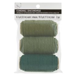 Hot Sale ⌛ 3mm Green Cotton Macramé Cords by Bead Landing™ 🤩