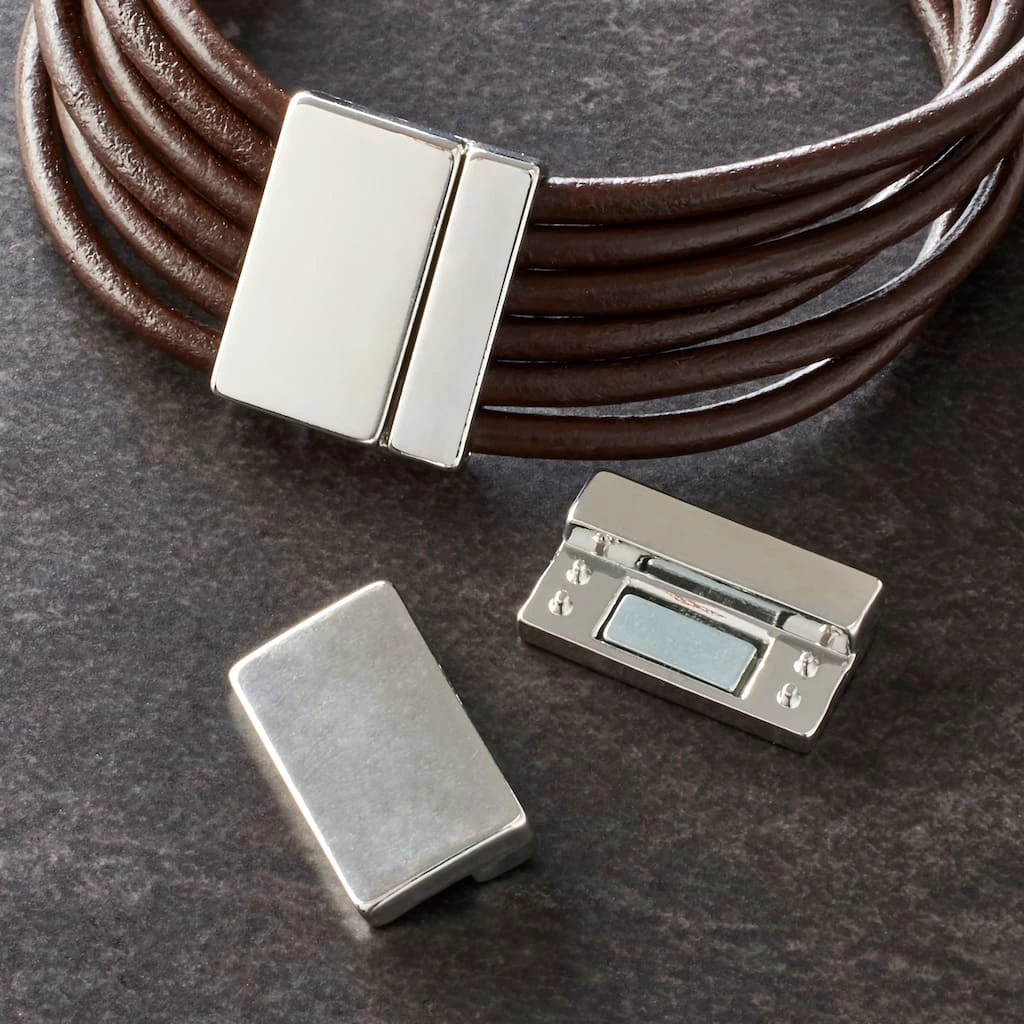 Best Pirce ๐ฅ 20mm Rhodium Magnetic Clasps by Bead Landing™ ๐ 4 Best Pirce ๐ฅ 20mm Rhodium Magnetic Clasps by Bead Landing™ ๐ - Image 2