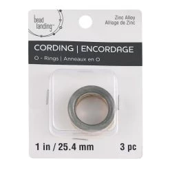 Cheap ✨ 12 Packs: 3 ct. (36 total) 1" Mixed Color O-Ring Cord Connectors by Bead Landing™ 👏