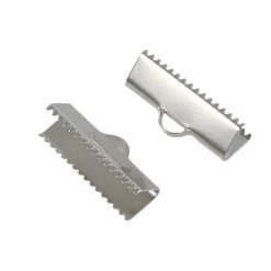 Buy 💯 20mm Rhodium Ribbon Crimps by Bead Landing™ 🌟 -Deals Bead Landing Store 10665897 2