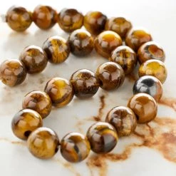 Budget 👍 Yellow Tiger Eye Round Beads, 10mm by Bead Landing™ 🔥 -Deals Bead Landing Store 10665960 20