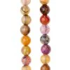 Cheapest ⭐ Yellow & Purple Large Hole Fire Agate Round Beads by Bead Landing™ 🔥 -Deals Bead Landing Store 10665971 31