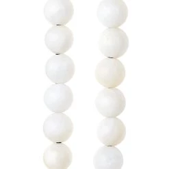 Best reviews of 🛒 White Large Hole Shell Round Beads by Bead Landing™, 10mm 🎁
