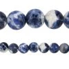 Budget ⌛ 6 Pack: Blue Large Hole Sodalite Round Beads, 10mm by Bead Landing™ 🤩 -Deals Bead Landing Store 10665981 1