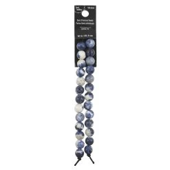 Budget ⌛ 6 Pack: Blue Large Hole Sodalite Round Beads, 10mm by Bead Landing™ 🤩 -Deals Bead Landing Store 10665981 2