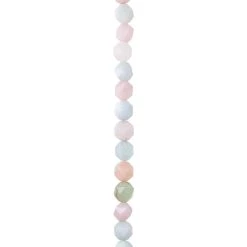 Budget ⌛ Morganite Faceted Beads by Bead Landing™, 8mm 👍