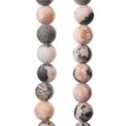 Best deal ✨ Pink Zebra Large Hole Round Beads by Bead Landing™, 10mm 😉