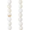 Coupon 🥰 White Large Hole Shell Round Beads by Bead Landing™, 8mm 👍 -Deals Bead Landing Store 10666110 31
