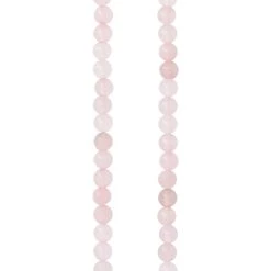 Best Sale 🔔 Rose Quartz Round Beads, 4mm by Bead Landing™ 🔔
