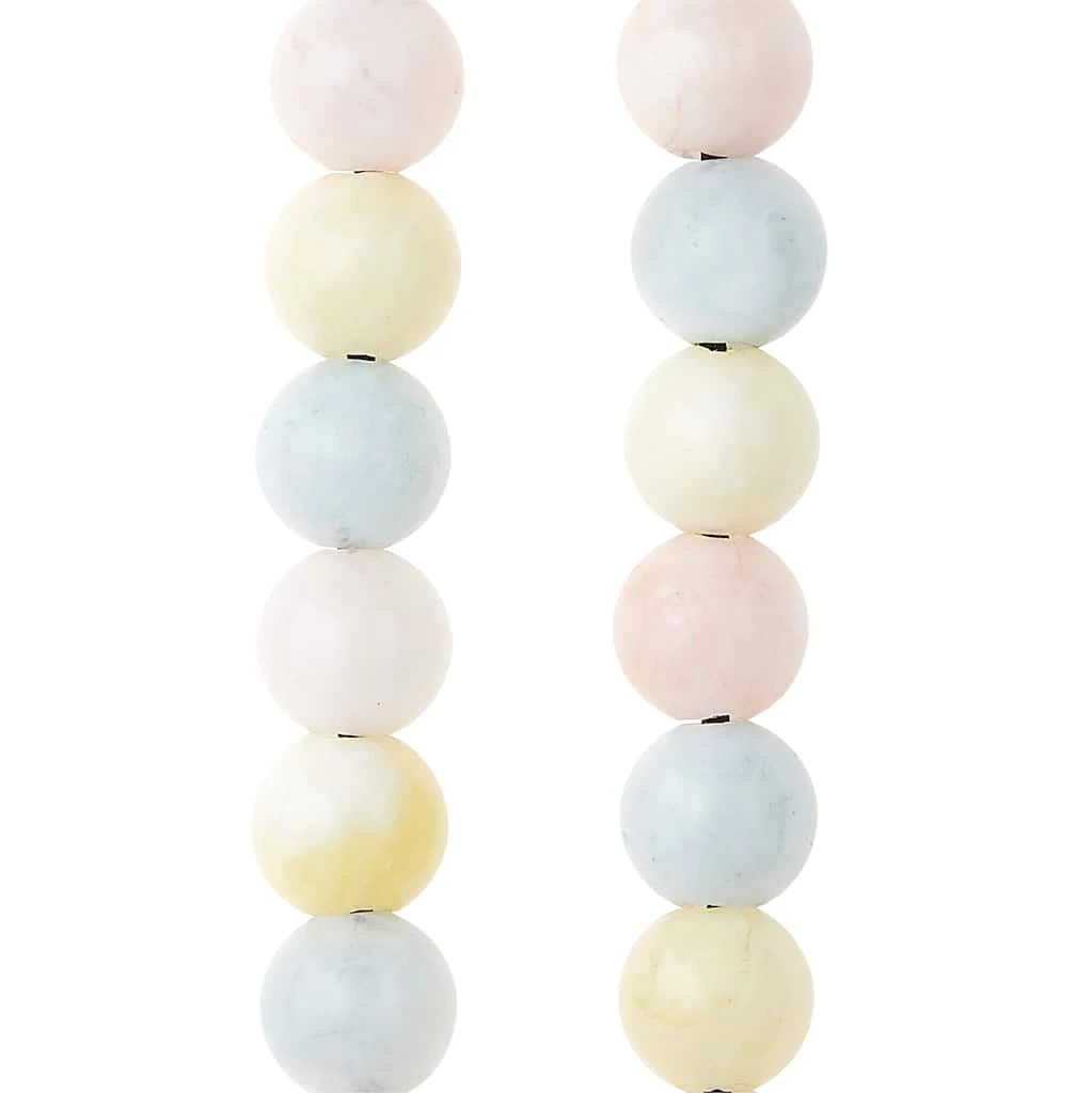 Flash Sale 𧨠Morganite Round Beads, 10mm by Bead Landing™ β 3 Flash Sale 𧨠Morganite Round Beads, 10mm by Bead Landing™ β