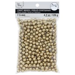 New 🎁 Metallic CCB Round Craft Beads, 7.5mm by Bead Landing™ ✔️ -Deals Bead Landing Store 10666358 2