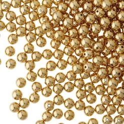 New 🎁 Metallic CCB Round Craft Beads, 7.5mm by Bead Landing™ ✔️
