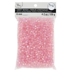 Coupon 🛒 12 Pack: Pink Aurora Borealis Faceted Acrylic Round Craft Beads, 6mm by Bead Landing™ 🔥 -Deals Bead Landing Store 10666369 2 1