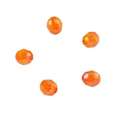 Discount 🎉 Orange Aurora Borealis Faceted Acrylic Round Craft Beads, 6mm by Bead Landing™ 👍 -Deals Bead Landing Store 10666372 1