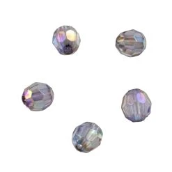 Top 10 🔥 12 Pack: Clear Gray Aurora Borealis Faceted Acrylic Round Craft Beads by Bead Landing™, 6mm 🤩 -Deals Bead Landing Store 10666390 1 1