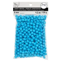 Best Sale ❤️ Turquoise Faceted Acrylic Round Craft Beads by Bead Landing™, 8mm 😀 -Deals Bead Landing Store 10666580 2jpg