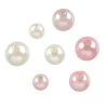 Best Pirce 😍 Ivory & Pink Plastic Pearl Round Beads by Bead Landing™ 👏