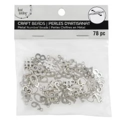 Top 10 🤩 Silver Metal Number Beads by Bead Landing™ 👏 -Deals Bead Landing Store 10666627 2