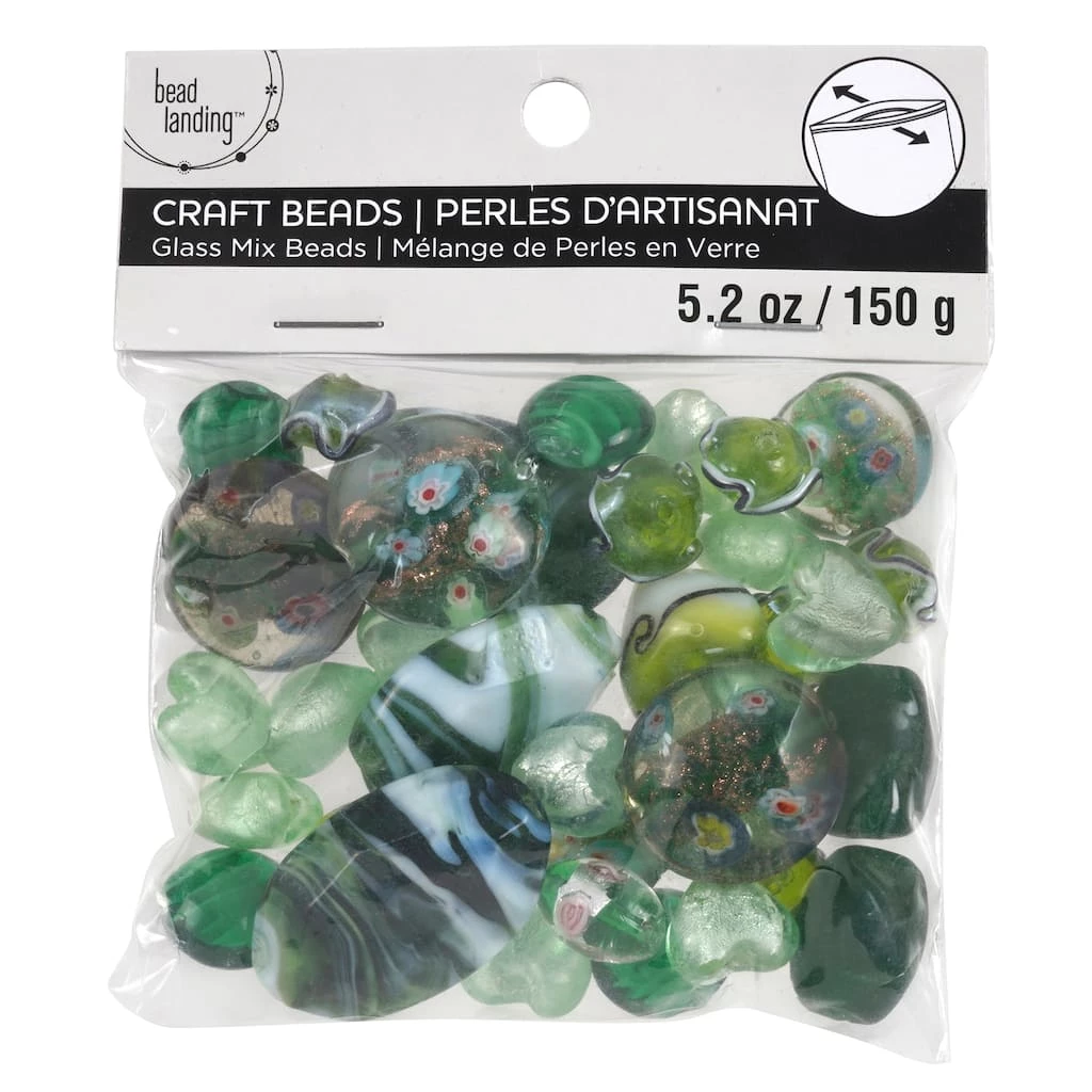 Discount โจ Green Mixed Lampwork Glass Craft Beads by Bead Landing™ ๐ 5 Discount โจ Green Mixed Lampwork Glass Craft Beads by Bead Landing™ ๐ - Image 3