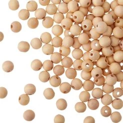 Best Sale 👏 Natural Wood Round Craft Beads by Bead Landing™, 12mm 🔔