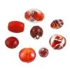 Coupon 😉 Red Mixed Lampwork Glass Craft Beads by Bead Landing™ 🎁