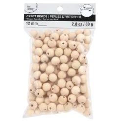 Promo 😀 Wood Round Craft Beads by Bead Landing™, 12mm 💯 -Deals Bead Landing Store 10666635 2