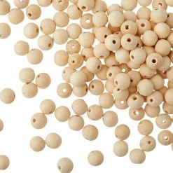 Promo 😀 Wood Round Craft Beads by Bead Landing™, 12mm 💯