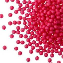 Brand new 🔔 Pink Faceted Acrylic Round Craft Beads by Bead Landing™, 8mm ✨