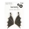 Hot Sale ⭐ 12 Packs: 2 ct. (24 total) Found Objects Brass Oxide Wing Charms by Bead Landing™ 🤩 -Deals Bead Landing Store 10679346 2 1