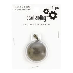 Hot Sale ๐ฅฐ 12 Pack: Found Objects Dome Pendant by Bead Landing™ ๐งจ