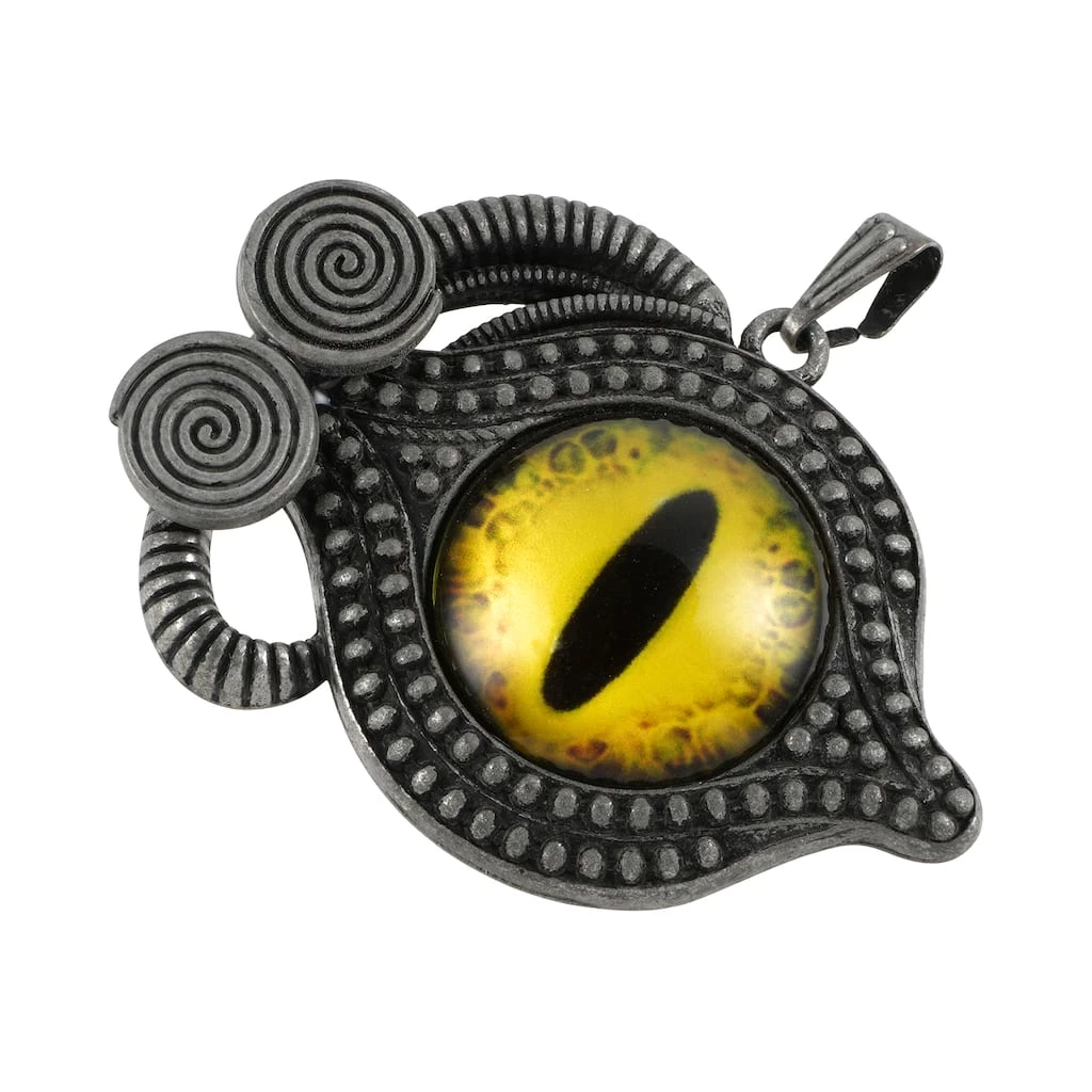 Deals ❤️ 12 Pack: Found Objects Yellow Eye Pendant by Bead Landing™ ⭐ 5 Deals ❤️ 12 Pack: Found Objects Yellow Eye Pendant by Bead Landing™ ⭐ - Image 3