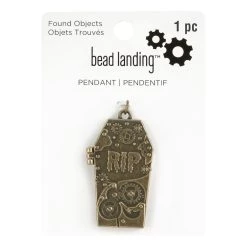 Best Sale 😀 Found Objects Coffin Pendant by Bead Landing™ 🧨
