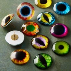 Cheapest 🎁 Found Objects Mixed Large Eye Glass Cabochons by Bead Landing™ 😀 -Deals Bead Landing Store 10679362 20