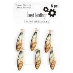 Best deal ⭐ Found Objects Wing Charms by Bead Landing™ ⭐
