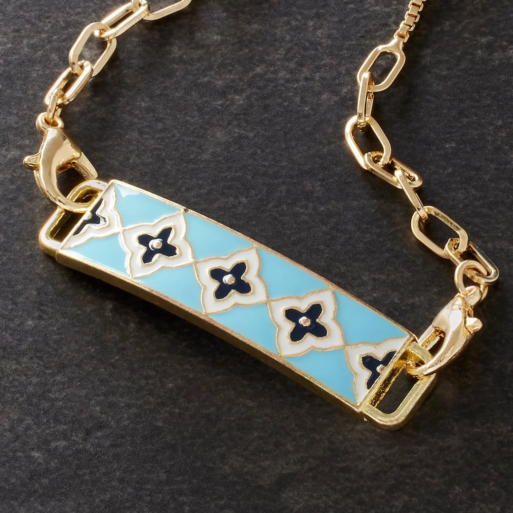 Deals 🌟 Connected Blue Tile Metal Connector by Bead Landing™ 🎁 4 Deals 🌟 Connected Blue Tile Metal Connector by Bead Landing™ 🎁 - Image 2