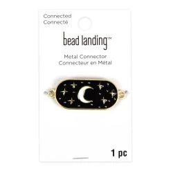 New 🎁 Connected Moon & Stars Metal Connector by Bead Landing™ ⭐