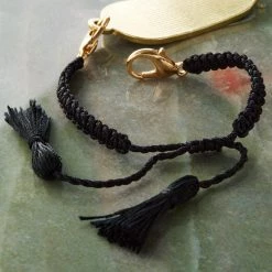 Promo 🔔 Connected Black Macramé Bracelet Connector by Bead Landing™ ⌛ -Deals Bead Landing Store 10682299 20