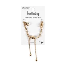 Buy 👍 Connected Gold Metal Chain Connector by Bead Landing™ ✨